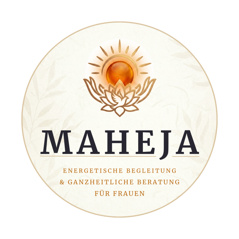 Marken-Symbol von MAHEJA für energetische Begleitung und ganzheitliche Beratung